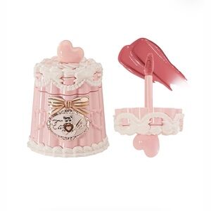 Flower Knows Lip Jelly Pink and White Container